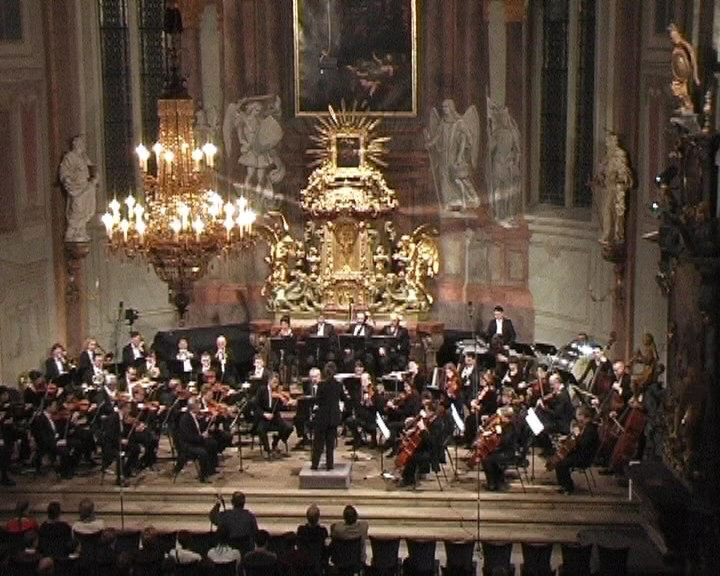 Hradec Kralove Philharmonic performs in Prague. Roberta Carpenter, Conductor